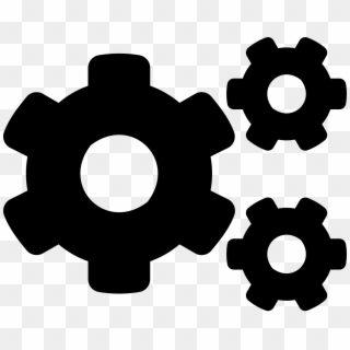 Font Awesome 5 Solid Cogs - Gear Icon Font Awesome, HD Png Download
