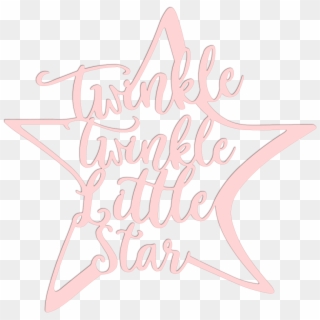 Twinkle Star Png - Calligraphy, Transparent Png