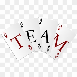 Team Playing Card Map Network Ace Leaf Community - Team, HD Png Download