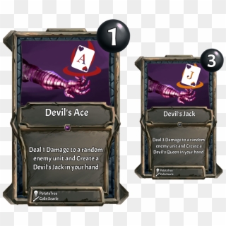 [card] Devil's Aceweek - Portable Network Graphics, HD Png Download