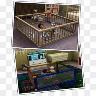 Banner Free Library Around The Sims Free Downloads - Children's Playpen, HD Png Download