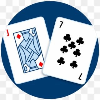 A Jack Of Diamonds And A Seven Of Clubs, HD Png Download