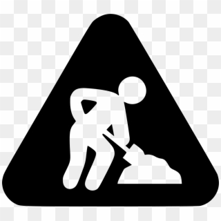 Construction Sign - - Excavation Icon, HD Png Download