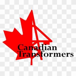 Canadian Transformers Logo - Maple Leaf, HD Png Download