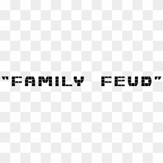 Family Feud - Family Feud Font, HD Png Download