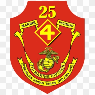 25th Marine Regiment - 1st Battalion 25th Marines, HD Png Download