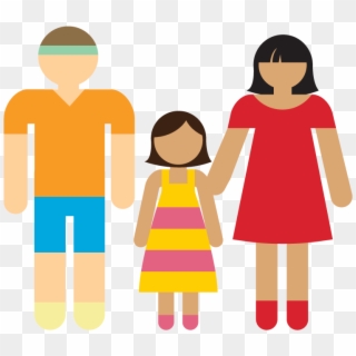 Young Clipart Family - Illustration, HD Png Download