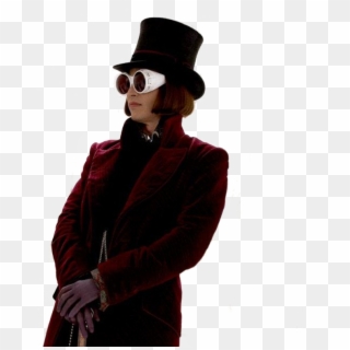 Png Willy Wonka - Charlie And The Chocolate Factory Johnny Depp Glasses, Transparent Png