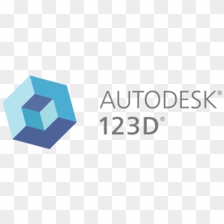 123d Family Logotype Lockup - Autodesk, HD Png Download