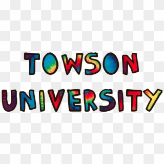 Towson University Tie Dye Clipart , Png Download, Transparent Png