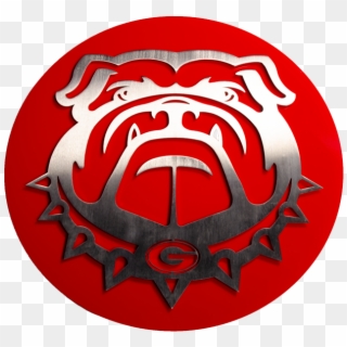 Georgia Bulldog Plaque - Emblem, HD Png Download