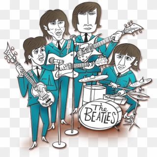 Beatles Cartoon, HD Png Download