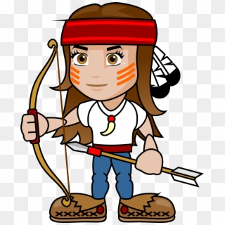 Clipart - Cartoon Hunter With Bow And Arrow, HD Png Download -  1996x2400(#6489622) - PngFind