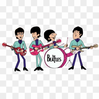 Beatles Cartoon Png, Transparent Png