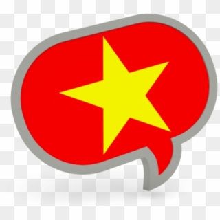 Vietnam Flag Png Transparent Images - Dutch Flag Speech Bubble, Png Download