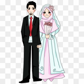 Wedding Muslim Png - Wedding Cartoon Muslim Png, Transparent Png