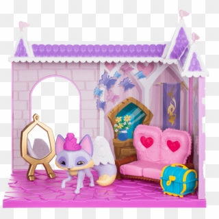 Animal Jam Princess Castle Den With Fancy Fox , Png - Animal Jam Figures With Codes, Transparent Png