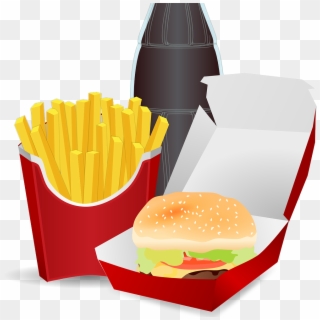 Fast Food - Mcdonalds Meal Clipart Png, Transparent Png