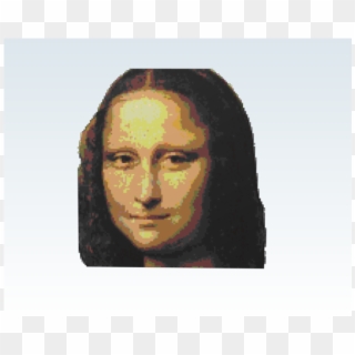 Mona Lisa Clipart Outline - Mona Lisa Vectorizada, HD Png Download ...