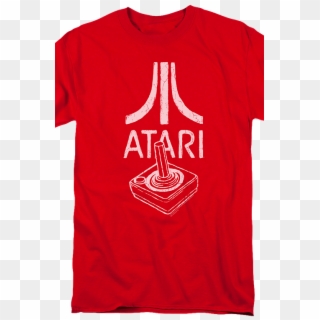 Atari T Shirt Red - Atari Sweatshirt, HD Png Download