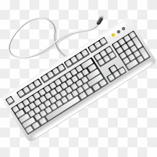 Computer Clip Art Transprent Png Free - Keyboard Clipart Black And White, Transparent Png