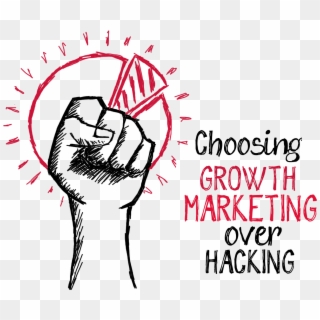 Growth Marketing Over Hacking - Drawing, HD Png Download