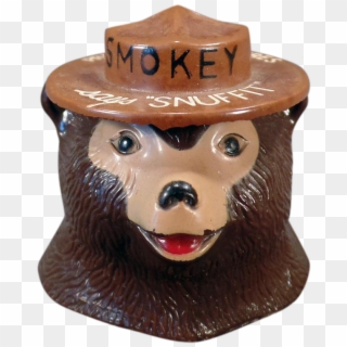 Vintage Smokey Bear Snuffit For Car Dashboards Old - Punxsutawney Phil, HD Png Download