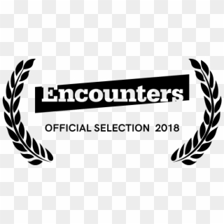 Encounters Laurels 2018 Black Official Selection - Encounters Film Festival Logo, HD Png Download