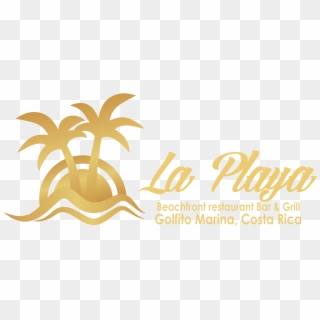 La Playa Beachfront Restaurant - Logo Bar La Playa, HD Png Download