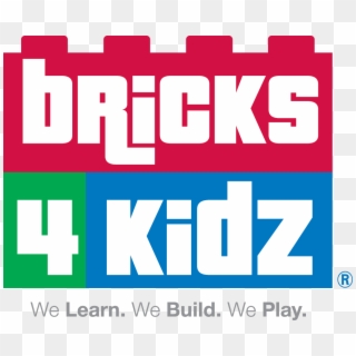 B4kidz Logo Cmyk Stacked Nf - Bricks 4 Kidz Logo Transparent, HD Png Download