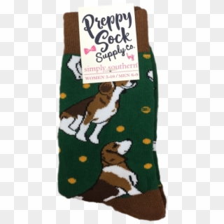 Simply Southern Beagles Sock - Sock, HD Png Download