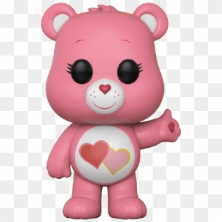 Funko Pop Care Bears Love A Lot Bear 1 - Care Bears Pop, HD Png Download
