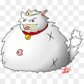 Fat Cat Princess - Cartoon, HD Png Download