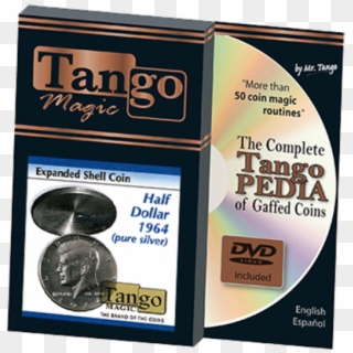 Tango Silver Line Expanded Shell Silver Half Dollar - Coin, HD Png Download