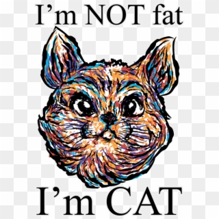 Cat Quote Png - Illustration, Transparent Png