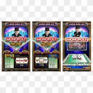 Monopoly Money Png - Monopoly Hot Shot Slot Machine, Transparent Png