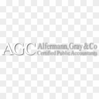 Agc-alfermann Gray & Company Cpa's, Llc - Calligraphy, HD Png Download