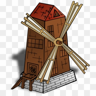 Map Windmill Png, Transparent Png