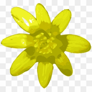 Original Png Clip Art File Yellow Flower Svg Images, Transparent Png