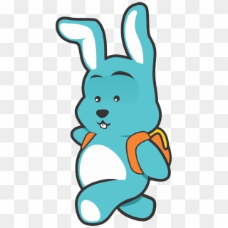 Bunny Blue Clipart, HD Png Download