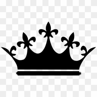 Download Png - Queen Crown Clipart Black And White, Transparent Png