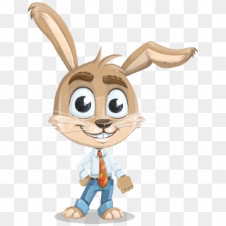 Bunny Animation Character, HD Png Download