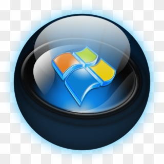 Windows 7 Start Button Icon - Windows 7 Png Icons, Transparent Png