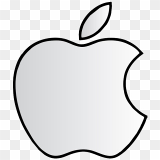 Apple Logo With Steve Jobs , Png Download - White Apple Logo Transparent Background, Png Download