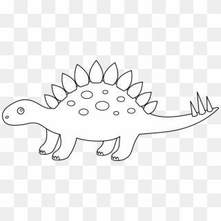 8881 X 4154 4 - Dinosaur Images Black And White Outline, HD Png Download