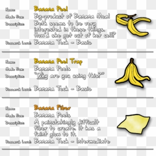 Combining 500 Bananas And 1 Frag Grenade Weapon At - Description Of Banana, HD Png Download