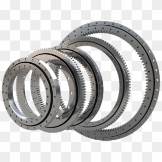 Turntable Bearings With And Without Gear - Turntable Bearing, HD Png Download