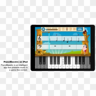 Pianomaestro On Ipad - Musical Keyboard, HD Png Download