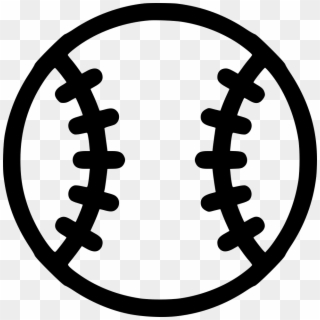 980 X 980 1 - Black And White Baseball Icon, HD Png Download