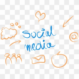 Cómo “enamorar” A Nuestros Clientes En Las Redes Sociales - Transparent Social Media Word, HD Png Download